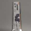 KiJoeErica 2Pcs Luggage Handle Replacement 9.06" x 0.98" Black Plastic Pull Suitcase Handle Replacement 230mm x 25mm for Luggage Suitcase Case (RB-015A)