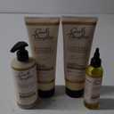 Carol's Daughter X Coco Gauff Goddess Strong Bundle: Hair Care Kit with Shampoo, Conditioner, Leave-In Treatment and Scalp Oil, 4 Items