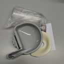 VANNON 16oz Pet Water Bottle, Gravity Dog Water Bowl Dispenser for Cage, Anti-Overflow Water Dispenser for Small Dogs, Cats, Rabbits and Other Small Animals, BPA Free, Grey