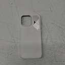 Aulumu A16 Vegan Leather Cooling for iPhone 16 Pro Case | Updated Camera Control | with Cooling Fins | Luxury Comfort | Compatible with MagSafe | Complete Wrap-Around - Touch White