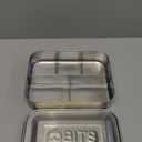 Stainless Steel Bento Box Lunch and Snack Container for Kids and Adults, 5 Sections