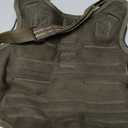 Dog Harness for Large Dogs Heavy Duty, Tactical No Pull Dog Harness with Molle System, Easy On and Off Service Dog Vest, Breathable Padded, Adjustable Reflective Pet Vest for Walking Hiking Training (L(Neck:18-24",Chest:25-36"),45-80 lbs, Green)