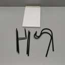 2 Pcs 24 Inch Shepherds Hook for Outdoor Adjustable Bird Feeder Pole Metal Steel Shepard Hooks for Hummingbird Stand Feeder Pole for Garden Plant, Lantern, Hanging Wedding Decor