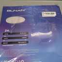 BLNAN Dimmable LED Flush Mount Ceiling Light Fixture with Remote Control, 12Inch 24W 3000K-6500K Light Color Adjustable, Modern Ultra Thin Wired Lamp for Bedroom Kitchen, White, Pack of 2 