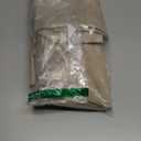 DWCN Faux Linen Tablecloth Rectangle - Beige Tablecloths Fabric Waterproof Spill-Proof Wrinkle and Stain Resistant Decorative Farmhouse Table Cover for Kitchen Dining Party, 54 x 54 Inch, 2 PC