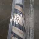 jinchan Zebra Print Area Rug Faux Cowhide Rug Animal Skin Western Design Mat Faux Suede Indoor Floor Cover for Bedroom Living Room 6x7 Safari (Black,white)