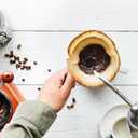 2 x #4 Cone Coffee Filters, 100 Count, 8-12 Cup, Unbleached Natural Paper, No Blowout, Disposable for Pour Over and Drip Coffee Maker