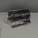 Toilet Brush, 3 Pack Toilet Brush and Holder Set Bathroom Accessories, Toilet Bowl Brush and Holder with 3 Crevice Brush for Bathroom, Toilet Scrubber Brush (Black)