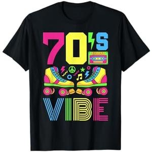 70s Vibe 1970s Fashion Theme Party Outfit Seventies Costume T-Shirt, 3XL