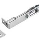 Richelieu Hardware 63CV 6" Flush Bolt with 5/8" Radius End, Chrome, 1 Count (Pack of 1)