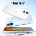 TORRAS for iPhone 17 Case Crystal Clear, [Anti-Yellowing][Military-Grade Protection], Ultra Slim Transparent Anti-Scratch Back, Soft Bumper, Non-Slip Protective Phone Cover, Clear 6.3"
