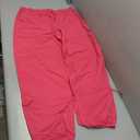 Cargo Pants Women High Waisted Parachute Pants with Pockets Quick Dry Lightweight Baggy Pants
Color: Hot Pink, XL