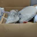 COLAMY Counter Height Bar Stools Set of 2, Kitchen Bar Stools with Back, Mid Century Modern Upholstered, with Wood Legs for Kitchen Island Dining Room, Beige