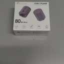 FLEXTAILGEAR Tiny Portable Air Pump Ultra-Mini, with 1300mAh Battery USB Rechargeable to Inflate Deflate for Pool Floats Air Bed / Mattress Swimming Ring Vacuum Storage Bags (Space Gray)