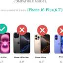 Halloween Spooky Ghosts Phone Case Compatible with iPhone 16 Plus, Tomb Yard Ghosts Phone Case for iPhone 16 Plus, Trendy TPU Bumper Phone Cover Case