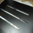 Seachrome 18 inch Silhouette Slimline Folding Wall Mount Shower Bench Seat, Matte Black Seat with Matte Black Frame