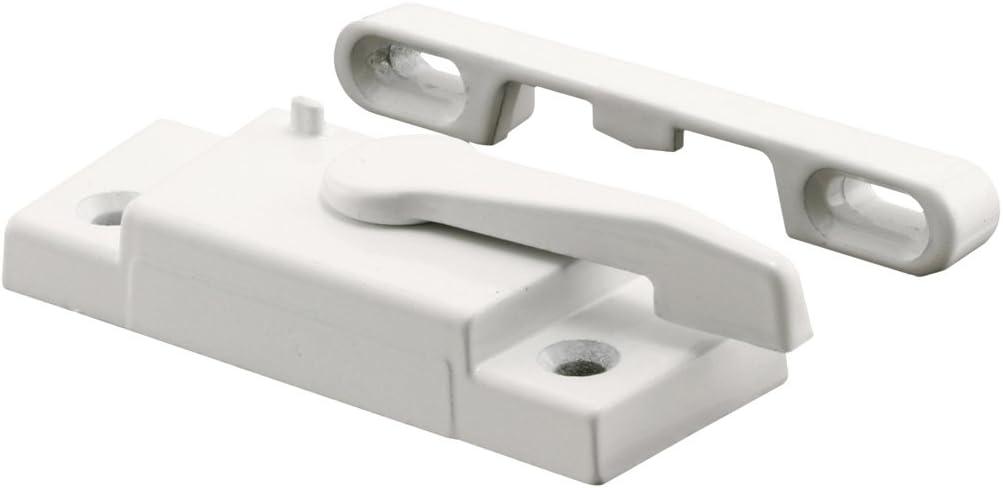 Prime-Line F 2625 Sash Lock, 2-1/16 In. Hole Centers, Left-Hand, BetterBilt 350 Series Vertical Sliding Windows, Diecast Zinc, White, (Single Pack) Prime-Line F 2625 Sash Lock, 2-1/16 In. Hole Centers, Left-Hand, BetterBilt 350 Series Vertical Sliding Windows, Diecast Zinc, White, (Single Pack)