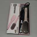 Ufree Upgraded Hair Straightener Brush, 5 Temps Straightening Brush with Ionic Tech, Cool Air System, Dense Bristles, Dual Voltage, Ceramic Hot Comb, Women's Gifts