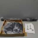 PEGZONE Adjustable Height Speaker Stand Height Adjustable up to 42.6'', Floor Stands with Cable Management, Speaker Mount, Black,  1