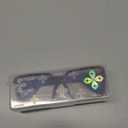 VISOONE Oversized TR90 Blue Light Blocking Glasses Fashion Accessories Non Prescription for Women Harvard (Amber Tortoise)