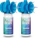 4 x 1.4oz Air Horn Can for Safety, Air Horn for Boat for Sporting Events 2 Pack