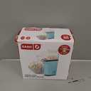 DASH Fresh Pop Popcorn Maker - Oil-Free, Air Popcorn Popper - With Measuring Cup & Recipe Guide - Perfect for Movie Nights - 16 Cups, Aqua