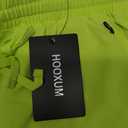 Hooxum Womens 2 in 1 Running Athletic Shorts with Liner Zipper Pockets, XL