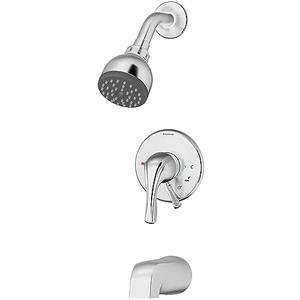 Symmons S-9602-PLR Origins 1-Handle Tub & Shower Faucet, Chrome