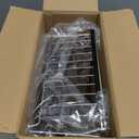 JASIWAY Dish Drying Rack in Sink, Expandable Stainless Steel Dish Drainers for Kitchen Counter, Dish Dryer Rack for Inside Sink, Over The Sink Dish Racks with Utensil Holder, Silver