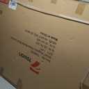 Glass Dry Erase Board, 36 x 24 Inches Magnetic Glass Whiteboard for Wall, 3' x 2' Frameless Board for Office, Home, School