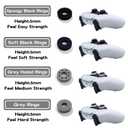 2 x Precision Rings, 24PCS Aim Assist Motion Controller 4 Different Strengths Motion Control Precision Target Control Rings Suitable for Xbox One, PS4, PS5, Xbox Series X, Switch, Switch Pro Accessories