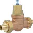 Cash Acme EB45 Pressure Regulating Valve, Double Union, 1 Inch Crimp, Metal Top, 60 PSI, PVA20M-DUCR-60