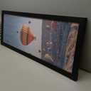 13.5x40 Picture Frame Black for Poster Photo Panoramic Picture, Horizontal and Vertical Formats for Wall Hanging, 13.5 x 40 inch Wall Gallery Photo Frame for 13.5 by 40 Photos Posters,Black