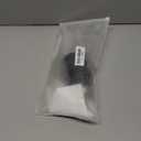 Collapsible Water Bottles 17oz, Portable Leak-Proof Travel Water Bottle, Reusable BPA Free Silicone Foldable Water Bottle with Carabiner for Gym, Traveling, Camping, Hiking, Sports(Black+Blue)