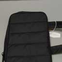 BAGSMART Travel Toiletry Bag for women, Portable Hanging Hook Makeup Bag Organizer, Waterproof Makeup Cosmetic Bag, for Full-Size Accessories, Toiletries,Black (Large)