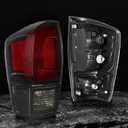 MAYELLO Smoked Tail Lights w/bulbs Fit for 2016-2023 Toyota Tacoma Trucks, Plug & Play Replacment Rear Lamps