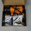 SEEKONE Heat Gun 1800W Heavy Duty Fast Heat Hot Air Gun Kit with 752&1112400-600 Dual-Temperature Settings and 4 Nozzles with Overheat Protection for Crafts, Shrinking PVC, Stripping Paint