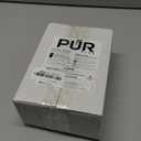 PUR Plus Vertical Faucet Mount Water Filtration System, Lead-Reducing Filter, Great-Tasting, Easy Install, Lasts 100 Gallons, Faucet Water Filter, Compatible with Sinks with External Aerators, Chrome