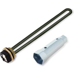 110V/120V RV Water Heater Screw-In Electric Heating Element, 110V/1400W Compatible with 92249 Models, 120V/1440W Replaces 520789/520900 GC/GCH/SW Series, with Dual-Use Quick-Release Hex Wrench