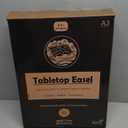 Tabletop Easel for Painting, 16.5"x12" Adjustable Portable Beechwood Drawing Board with Detachable Strap, Art Easel Includes Art Painting Papers, Sketch Papers and Masking Tape, Ideal for Diamond Art