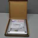 Lineshading Acrylic Donation Raffle Box with Slot & Lock, Large Clear Ballot Offering Suggestion Ticket Holder for Fundraising Drawing Storage Container Tip Jar Voting Charity(10 x 10 x 10 In,Clear)
