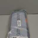 Towel and Linen Mart 100% Cotton - Wash Cloth Set - Flannel Face Cloths, Highly Absorbent and Soft Feel Fingertip Towels (Navy, White & Sky Blue, Pack of 12)