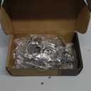 Chibery 10 Pack 1/2" Overlay 4D Soft Close Concealed Hinges for Face Frame Door, Adjustable Closing Speed, Smooth Slow Self Close Hinges, Satin Nickel, 105 Open Angle Stainless Steel Cabinet Hinges