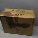 Large Shoe Boxes Clear Plastic Stackable 9 Pack Shoe Storage Organizer for Closet/Entryway, Drop front Shoe Box with Magnetic Door, Shoe Display Case, Fit up to US size 14 (White)