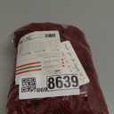 Mr. Pen- Small Christmas Tree Skirt, 24", Red Knitted Christmas Skirt Tree, Xmas Tree Skirt