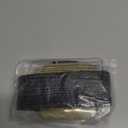Earnda Elastic Wide Belt for Women Stretch Straw Woven Waistband with Pin Buckle Black