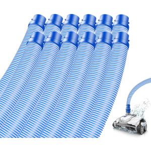 12 Pack Pool Cleaner Vacuum Hoses for Zodiac MX6, MX8, MX6 Elite, MX8 Elite, MAXX, Baracuda, Fast Twist Lock Hose Replacement Parts