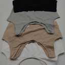 Fruit of the Loom Women's Multi-Pack Tank Top Style Sports Bra (44, Black/Heather Grey/Sand/White)