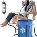 Generic Ice Machine for Knee After Surgery, 19QT Quiet Cold Therapy System with Auto Timer & Leak-Proof Reservoir, Adjustable Flow, Multi-Joint Ice Pads  Used