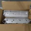 MITZONE Valve Cover Set Compatible with Chevy Silverado Sierra Express Savana Avalanche Suburban Trailblazer Tahoe Yukon Escalade 4.8 5.3 6.0L Camaro Corvette CTS-V Firebird GTO 5.7 6.0L 6.2L V8